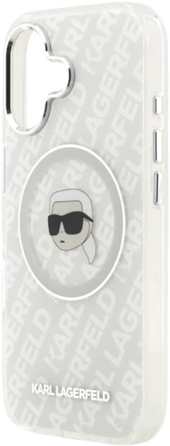Etui Karl Lagerfeld IML Karl Head Logo do Apple iPhone 17 Grey (3666339499853) - obraz 6