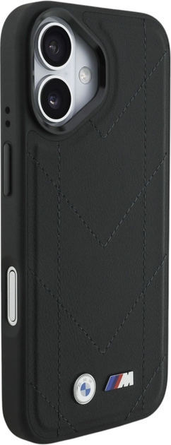 Панель BMW M Quilted Logo MagSafe для Apple iPhone 17 Black (BMW001054) - зображення 3