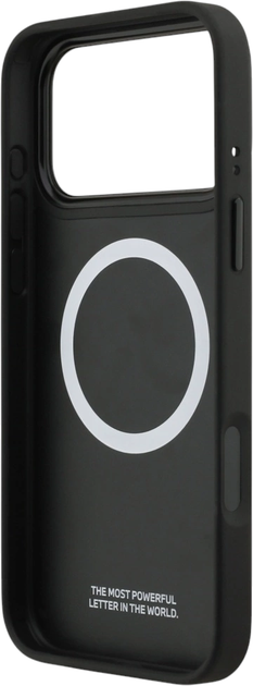 Etui plecki BMW M Quilted Logo MagSafe do Apple iPhone 17 Pro Max Graphite (BMHMP17X25PSECHA) - obraz 7
