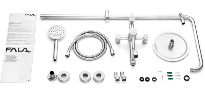 Kolumna prysznicowa Fala Steely 3 (5906083038532) - obraz 6