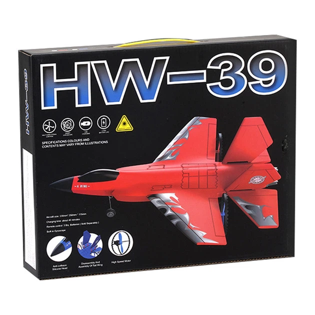 Літак на радіокеруванні SCHE HW39 F35 Fighter Red (79440) - изображение 6