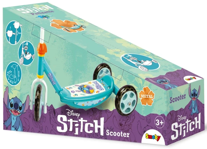 Триколісний самокат Smoby Stitch (3032167509178) - зображення 2
