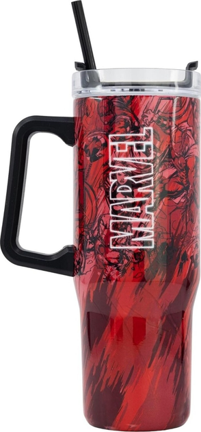 Kubek termiczny Stor Marvel Avengers XL Rambler 940 ml (8412497754434) - obraz 2