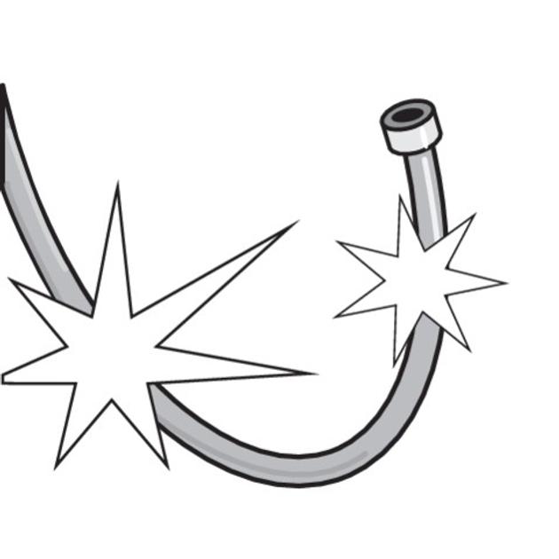 Wąż prysznicowy Fala gładki extra antytwist PVC 1.5 m Silver (5906083032578) - obraz 2