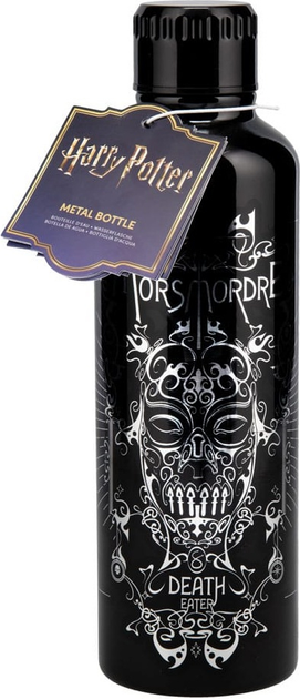 Butelka Paladone Harry Potter death eater 500 ml termiczna (5056577754902) - obraz 1