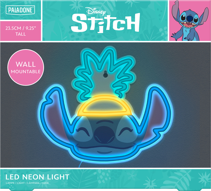 Нічник Paladone Lilo і Stitch LED неоновий (5056577756906) - зображення 1