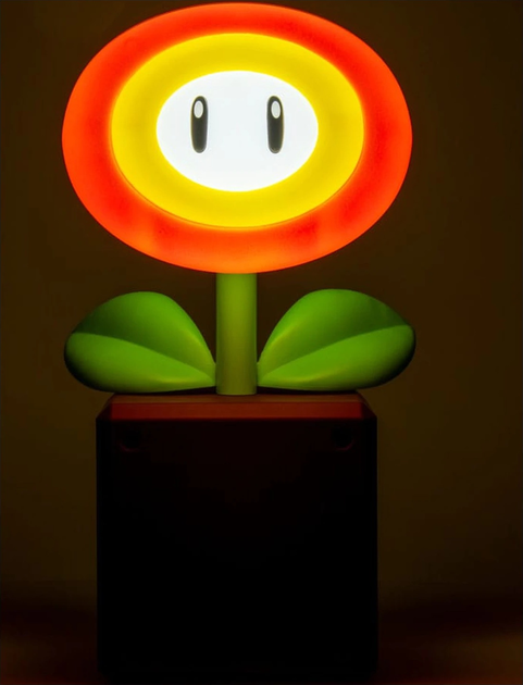 Нічник Paladone Super Mario квітка вогню LED (5056577751734) - зображення 6