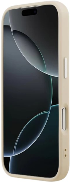 Панель Karl Lagerfeld Karl & Choupette Pin MagSafe do Apple iPhone 17 Pro Beige (3666339495152) - зображення 2