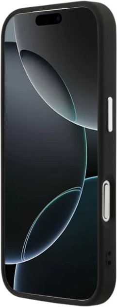 Панель Karl Lagerfeld Karl & Choupette Pin MagSafe do Apple iPhone 17 Pro Black (3666339494995) - зображення 2