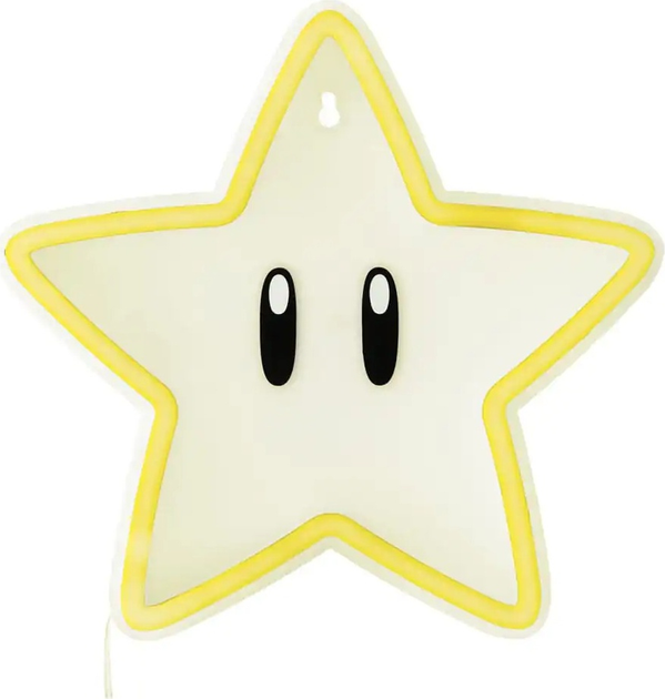 Нічник Paladone Super Mario Star LED неоновий (5056577757736) - зображення 3