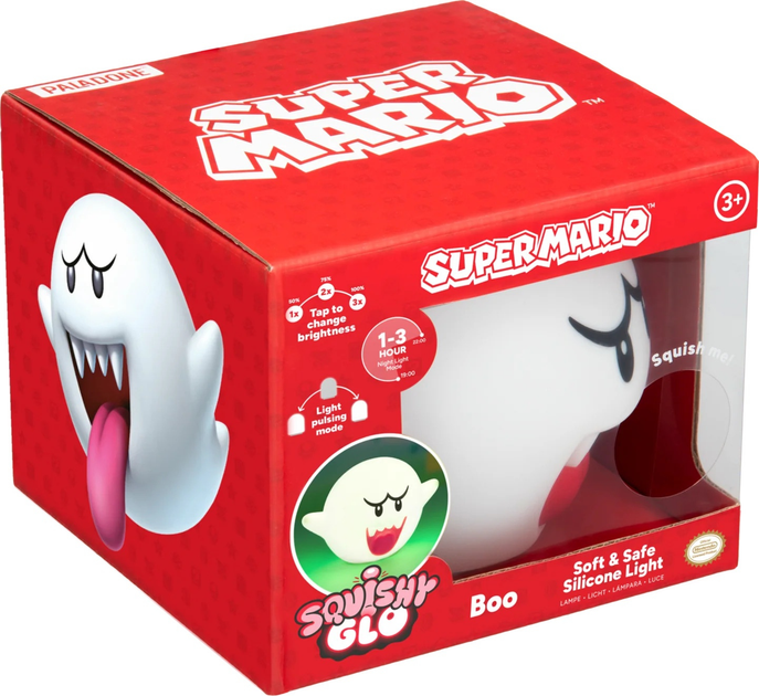 Нічник Paladone Super Mario Boo 14 см (5056577733525) - зображення 2