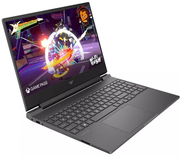 Ноутбук HP 15.6 Victus 15-fb3093dx FHD IPS 144Hz/Ryzen 7 7445HS/16GB/512SSD/RTX 4050 6GB/NOGRAVING/W11/Black (BM4X8UA) - Фото 2 Ноутбук HP 15.6 Victus 15-fb3093dx FHD IPS 144Hz/Ryzen 7 7445HS/16GB/512SSD/RTX 4050 6GB/NOGRAVING/W11/Black (BM4X8UA) - изображение 2