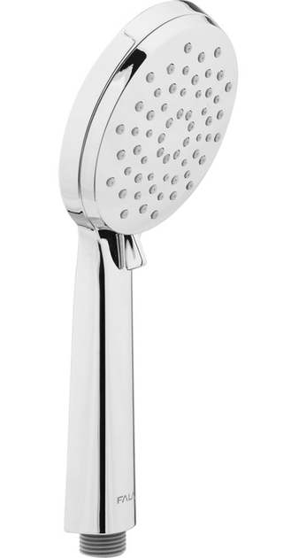 Słuchawka prysznicowa Fala Silver Moon 3 funkcyjna 100 mm (5906083023675) - obraz 1