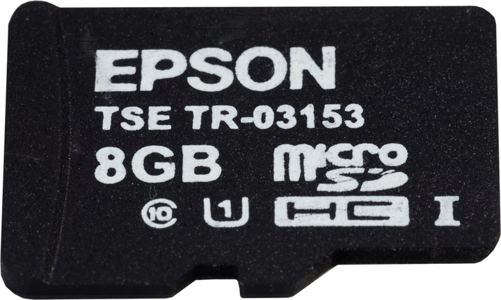 Karta pamięci Epson TSE microSDHC 8GB Class 10 UHS-I U1 (7112345) - obraz 1