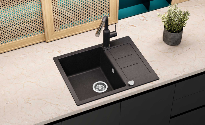 Zlew kuchenny AquaSanita Tesa SQT102-601AW - obraz 3