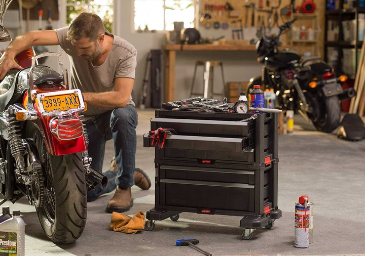 Wózek narzędziowy Keter Tool Chest z 5 szufladami 56.2 x 28.9 x 50.2 cm 237007 (7290106926172) - obraz 8