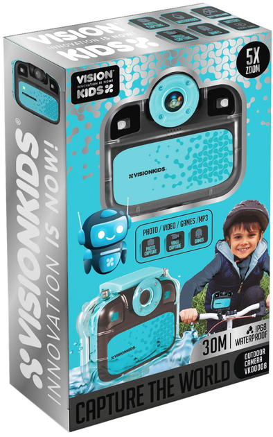 Kamera video wodoodporna USB Vision Kids VK00008 (8435507886925) - obraz 1