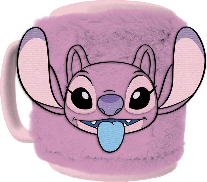 Kubek Pyramid Fuzzy Mug Disney Lilo i Stitch Fluffy Angel 315 ml (5063457010645) - obraz 2
