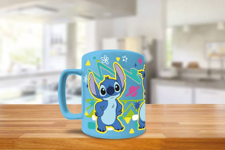 Kubek Pyramid Fuzzy Mug Disney Lilo i Stitch 440 ml (5063457010706) - obraz 5