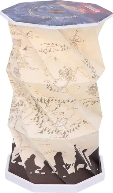 Lampka nocna Nemesis Now Foldable Lord of the Rings Map of Middle-earth 15 cm (801269158248) - obraz 2
