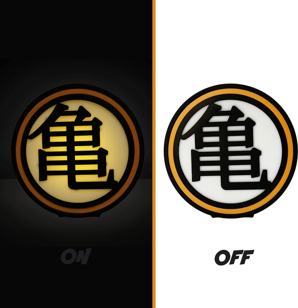 Нічник ABYstyle Dragon Ball з емблемою школи Майстра Роші LED (3665361057468) - зображення 4