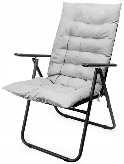 Туристичний матрац Platinet PCM1047 на крісло 75 x 44 x 5 см Сірий (5907595461412) - зображення 2