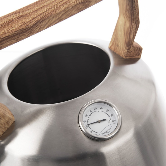 Czajnik Orion z gwizdkiem i termometrem Stalowy 3.2 l (8592381194741) - obraz 4