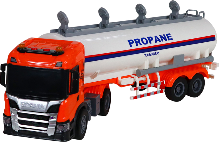Автомодель Techno Drive Автоцистерна Large Truck Scania со световыми и звуковыми эффектами (6418KS) - Фото 6 Автомодель Techno Drive Автоцистерна Large Truck Scania со световыми и звуковыми эффектами (6418KS) - изображение 6