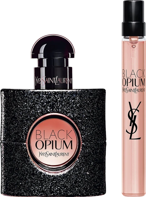 Zestaw damski Yves Saint Laurent Black Opium Woda perfumowana 30 ml + Miniatura Woda perfumowana 10 ml (3614274638417) - obraz 2