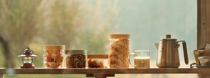 Zestaw słoików Buydeem Mellow Yellow szklanych 2 x 700 ml (6950386612561) - obraz 6