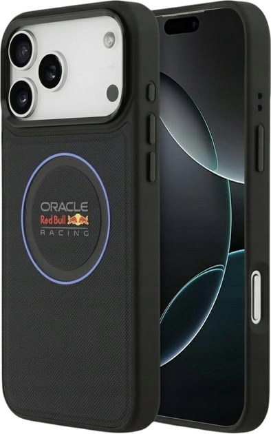 Etui Red Bull Meshed Blue Ring & Metal Buttons MagSafe do Apple iPhone 17 Pro Max Navy Blue (3666339526887) - obraz 1