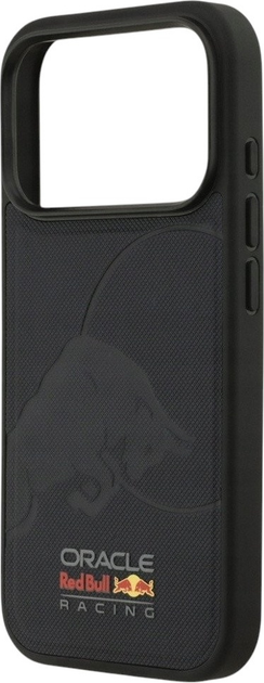 Etui Red Bull Meshed Debossed Bull MagSafe do Apple iPhone 17 Pro Navy Blue (3666339526917) - obraz 6