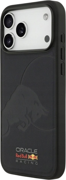 Etui Red Bull Meshed Debossed Bull MagSafe do Apple iPhone 17 Pro Max Navy Blue (3666339526924) - obraz 3