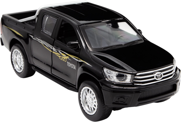 Автомодель Techno Drive Toyota Hilux чорна (KM250423) - зображення 7