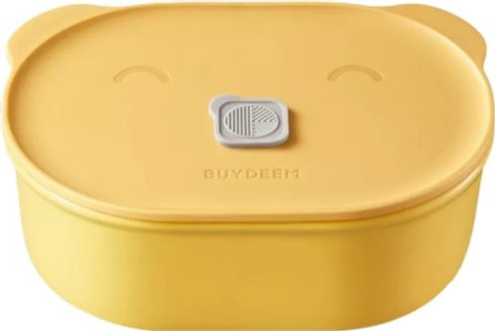 Pojemnik na żywność Buydeem keramiczny Mellow Yellow 0.5 l (6950386615852) - obraz 1