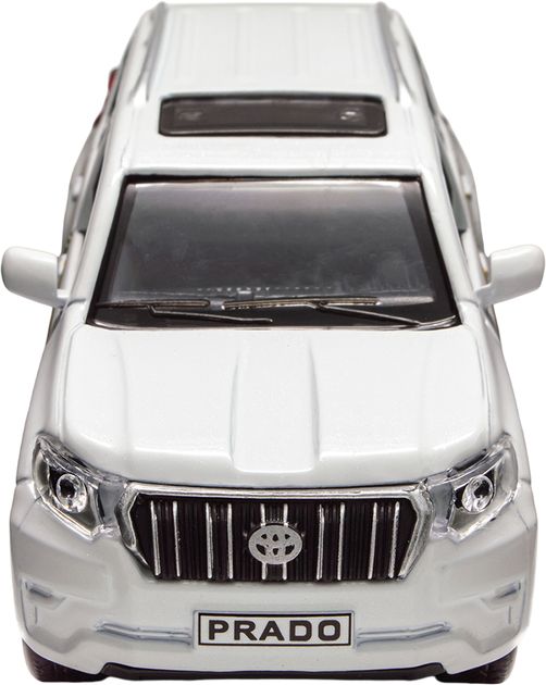 Автомодель Techno Drive Toyota Prado белая (KM250425W) - Фото 8 Автомодель Techno Drive Toyota Prado белая (KM250425W) - изображение 8