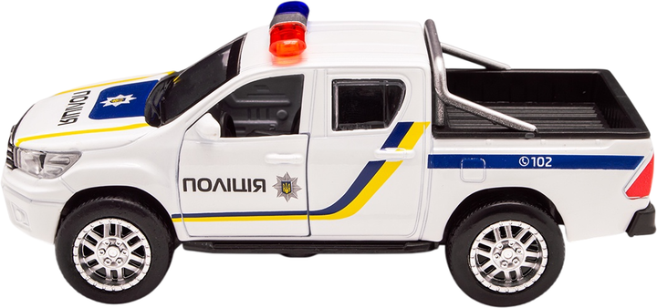 Автомодель Techno Drive Toyota Hilux Поліція (KM250426) – іграшки