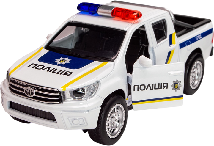 Автомодель Techno Drive Toyota Hilux Поліція (KM250426) – іграшки