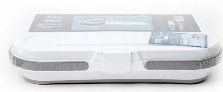 Кошик для пікніку Platinet PCP16WG складаний столик з ручками 16 л Білий (5907595459044) - зображення 5