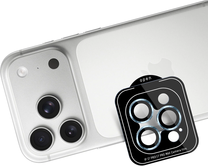 Захисне скло 3MK Lens Protection Pro do Apple iPhone 17 Pro/17 Pro Max Blue (5903108670043) - зображення 3