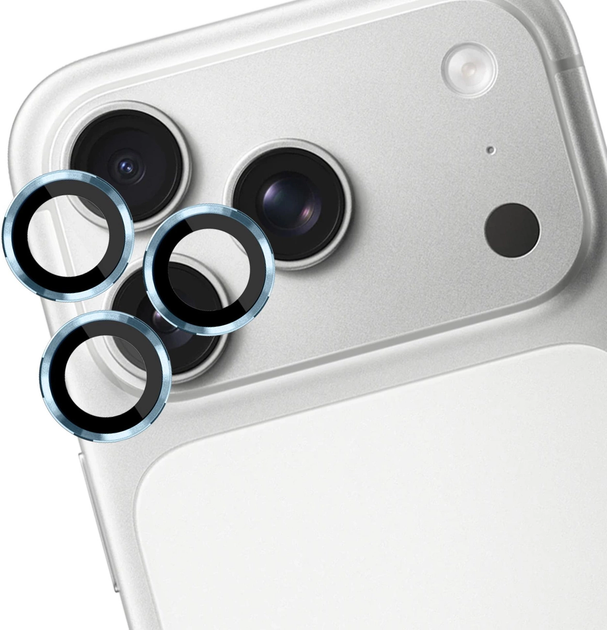 Захисне скло 3MK Lens Protection Pro do Apple iPhone 17 Pro/17 Pro Max Blue (5903108670043) - зображення 5