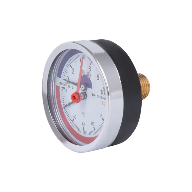 Термоманометр Thermo Alliance Standart 80 мм 1/2", заднее подключение SD17310B - изображение 4