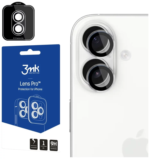 Захисне скло 3MK Lens Protection Pro do Apple iPhone 17 Transparent (5903108664172) - зображення 6