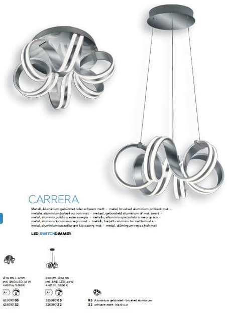 Люстра TRIO CARRERA 625010132 - Фото 6 Люстра TRIO CARRERA 625010132 - изображение 6