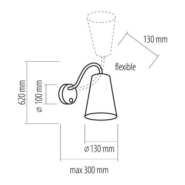 Бра TK Lighting WIRE WHITE 2445 - изображение 2
