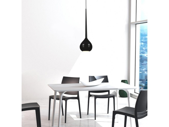 Люстра AZzardo AGA 1 AZ1061 (MD1289-1-BK-BK) - изображение 2