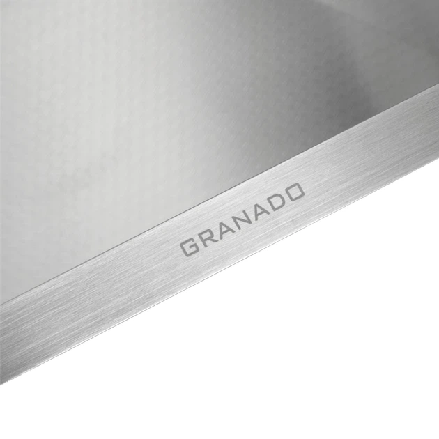 Кухонная мойка стальная GRANADO Galera S304 498x498 мм Honeycomb - изображение 4
