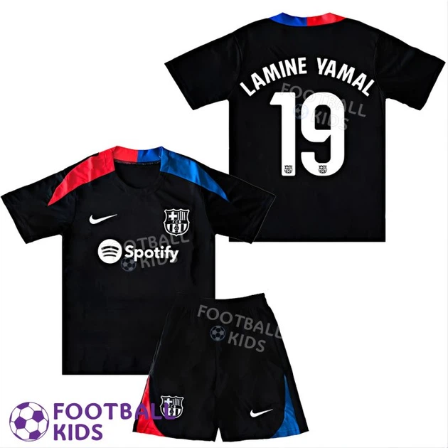 Футбольная форма для детей LAMINE YAMAL 19 Барселона 2024-2025 Training Black 155-165 см (set35971-124966-4) - Фото 1 Футбольная форма для детей LAMINE YAMAL 19 Барселона 2024-2025 Training Black 155-165 см (set35971-124966-4) - изображение 1