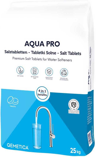 Сіль для пом'якшення води Qemetica Aqua Pro 25 кг (5904462_000231) - зображення 1