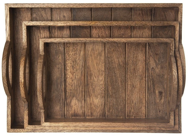 Taca do serwowania Orion Mango drewniana 30.5 x 8 x 20.5 cm (8592381188733) - obraz 3